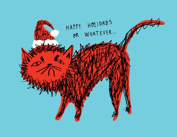 Card-Snitty Kitty Holiday