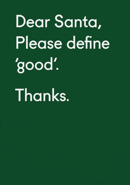 Card-Please Define Good 
