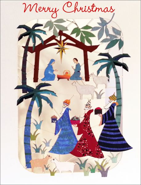 Card-Adoration of The Magi
