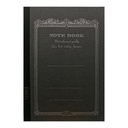 CD Notebook-B5 Lined Black
