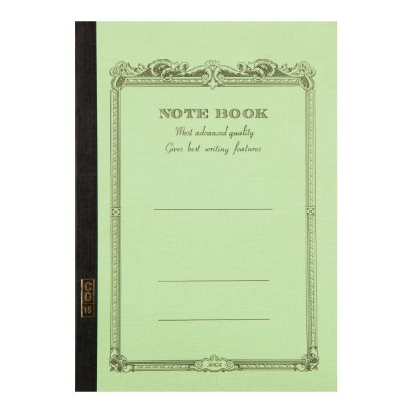 CD Notebook-B5 Lined Green