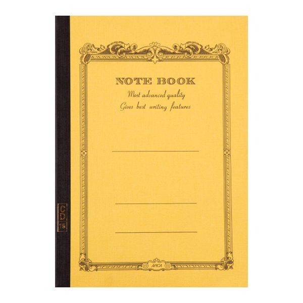 CD Notebook-B5 Lined Mustard