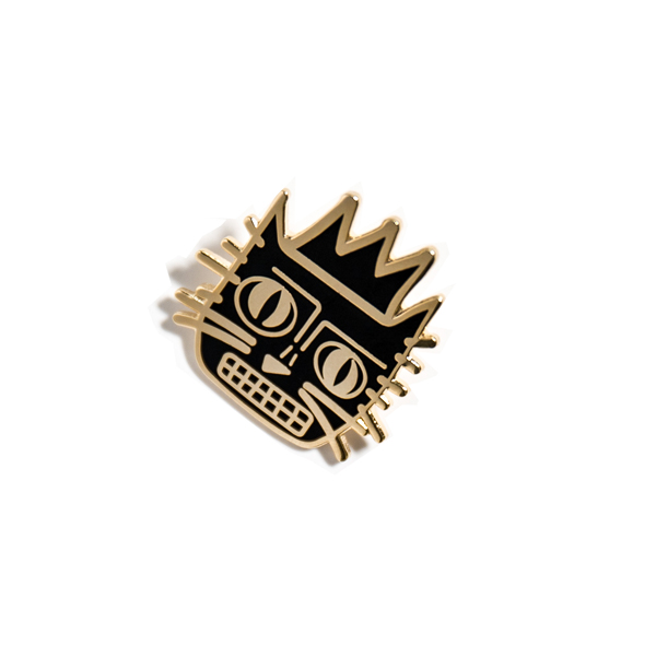Enamel Pin-Basquicat