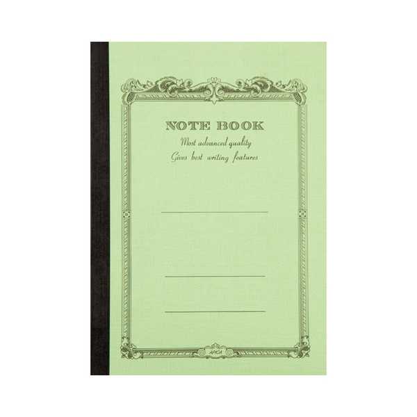 CD Notebook-A5 Lined Green 