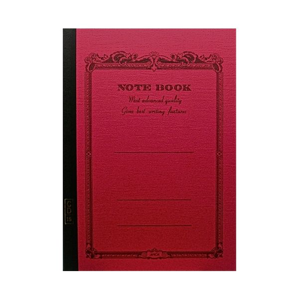 CD Notebook-A5 Lined Red