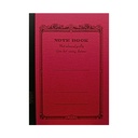 CD Notebook-A5 Lined Red