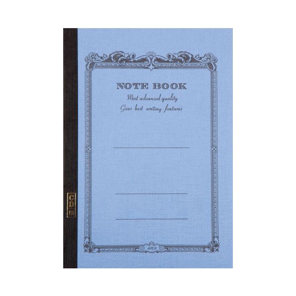 CD Notebook-A5 Lined Mid Blue
