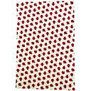 Wrap-Lady Bug Red Black On Natural