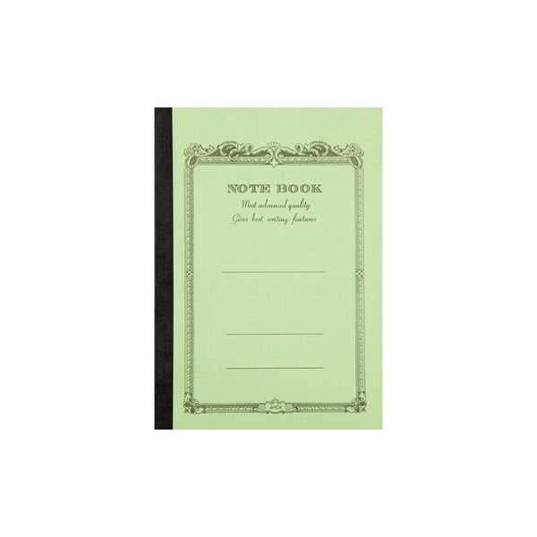 CD Notebook-A6 Lined Green