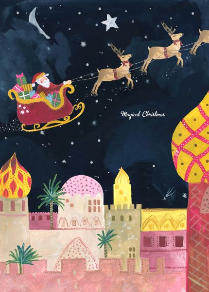 Card-Xmas Town