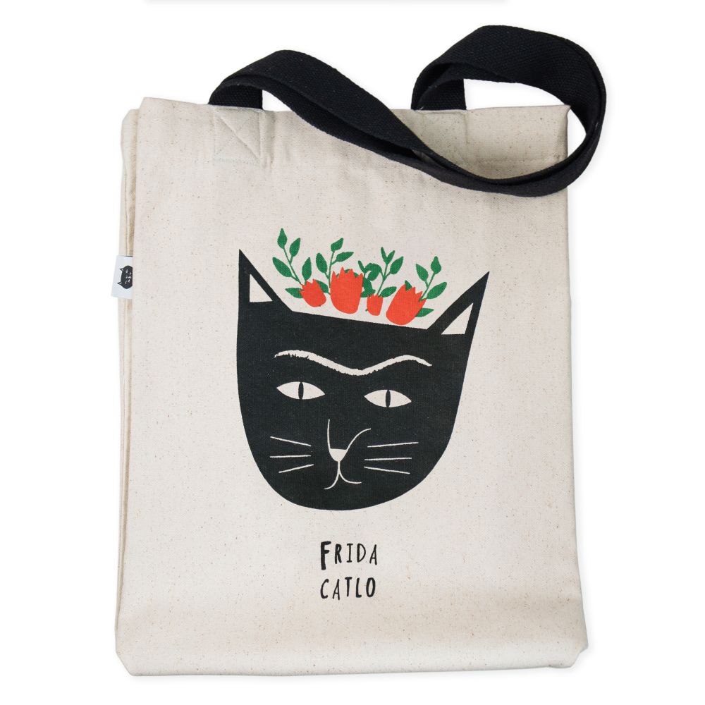 Large Tote-Frida Catlo