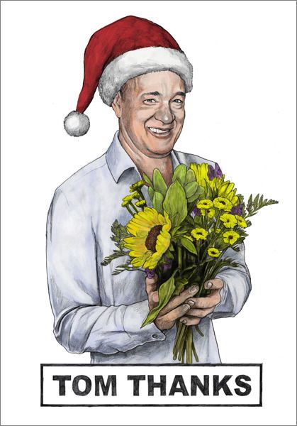 Card-Tom Thanks Christmas