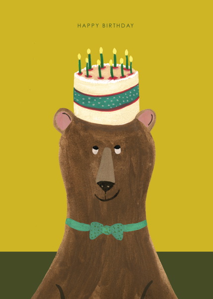 Card-Cake On A Bear