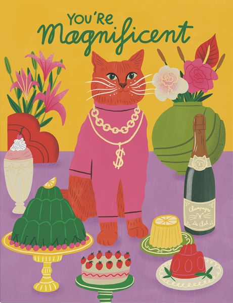 Foil Card-Magnificent Cat