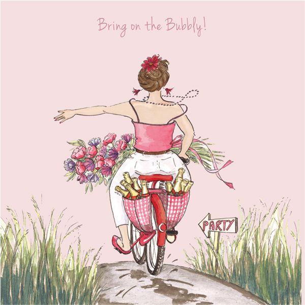 Card-Bring On The Bubbly