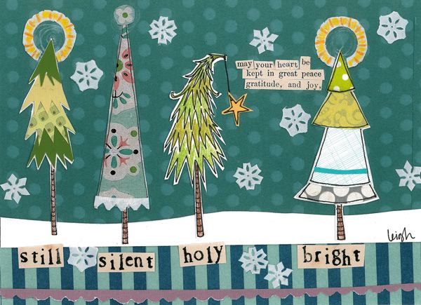 Card-Still Silent Holy Bright