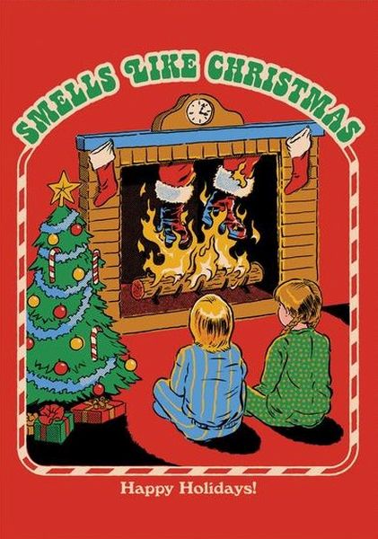 Card-Smells Like Christmas