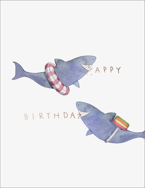Foil Card-Bitten Birthday