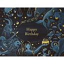 Foil Card-Zodiac Birthday