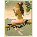 Foil Card-Mermaid Birthday