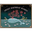 Foil Card-Whale Birthday