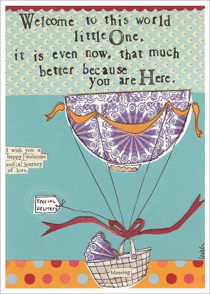 Card-Welcome Little One