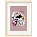 Art Print-Catisse Cat Hug