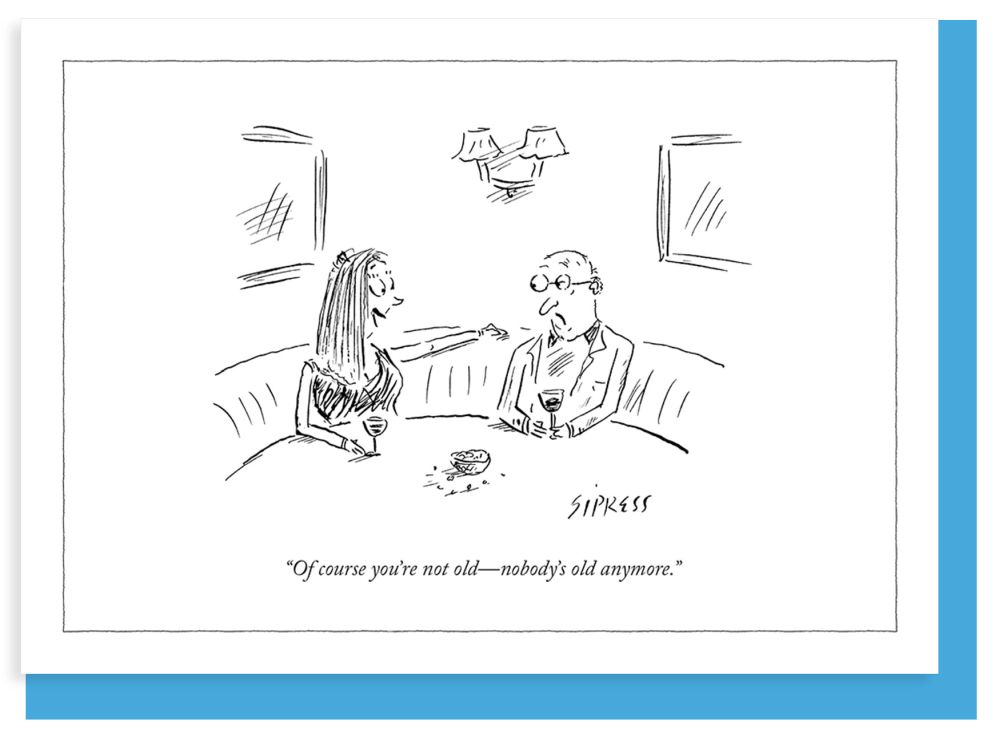 Card-Nobody's Old Anymore