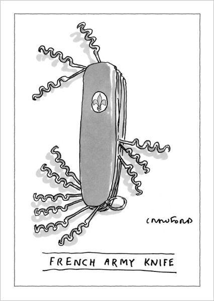 Card-French Army Knife