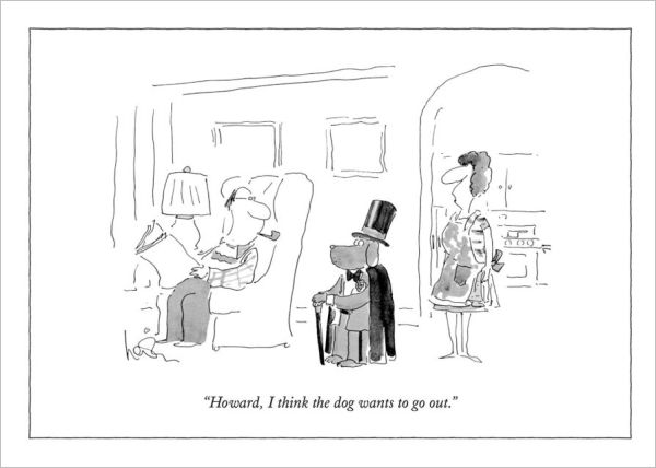 Card-The Dog Wants To Go Out