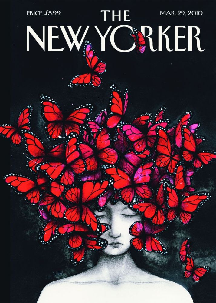 Card-Butterfly Woman
