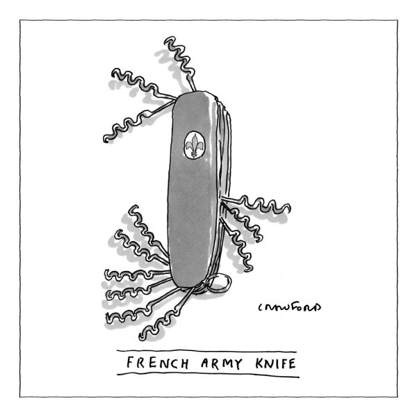 Flex Magnet-French Army Knife
