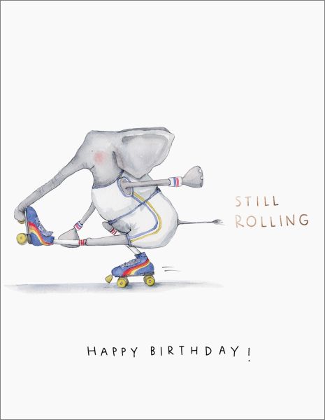 Foil Card-Still Rolling