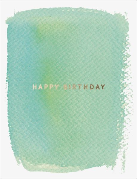 Foil Card-Minty Fresh Birthday