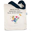 Large Tote Bag-Breathe