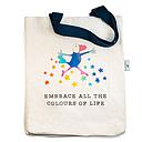 Large Tote Bag-Embrace