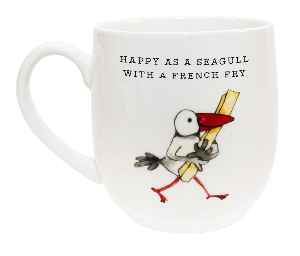 Fine Bone China Cup-French Fry
