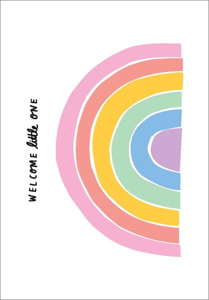 Card-Little Rainbow