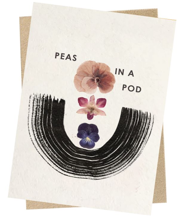 Mini Card-Peas in a Pod