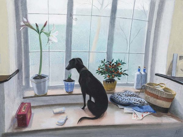 Card-At the Kitchen Window