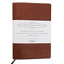 A5 Notebook with Leather Jacket-Tan