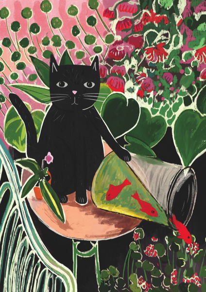 Card-Catisse Goldfish