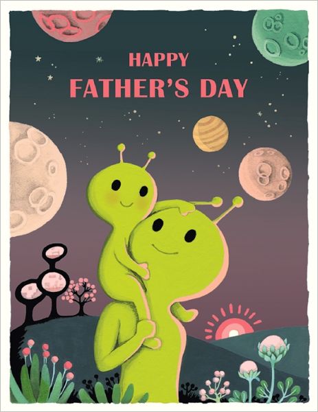 Foil Card-Father's Day Aliens