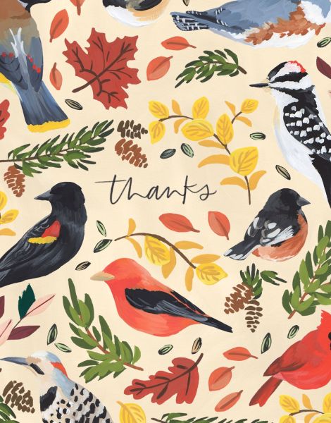 Card-Bird Thanks
