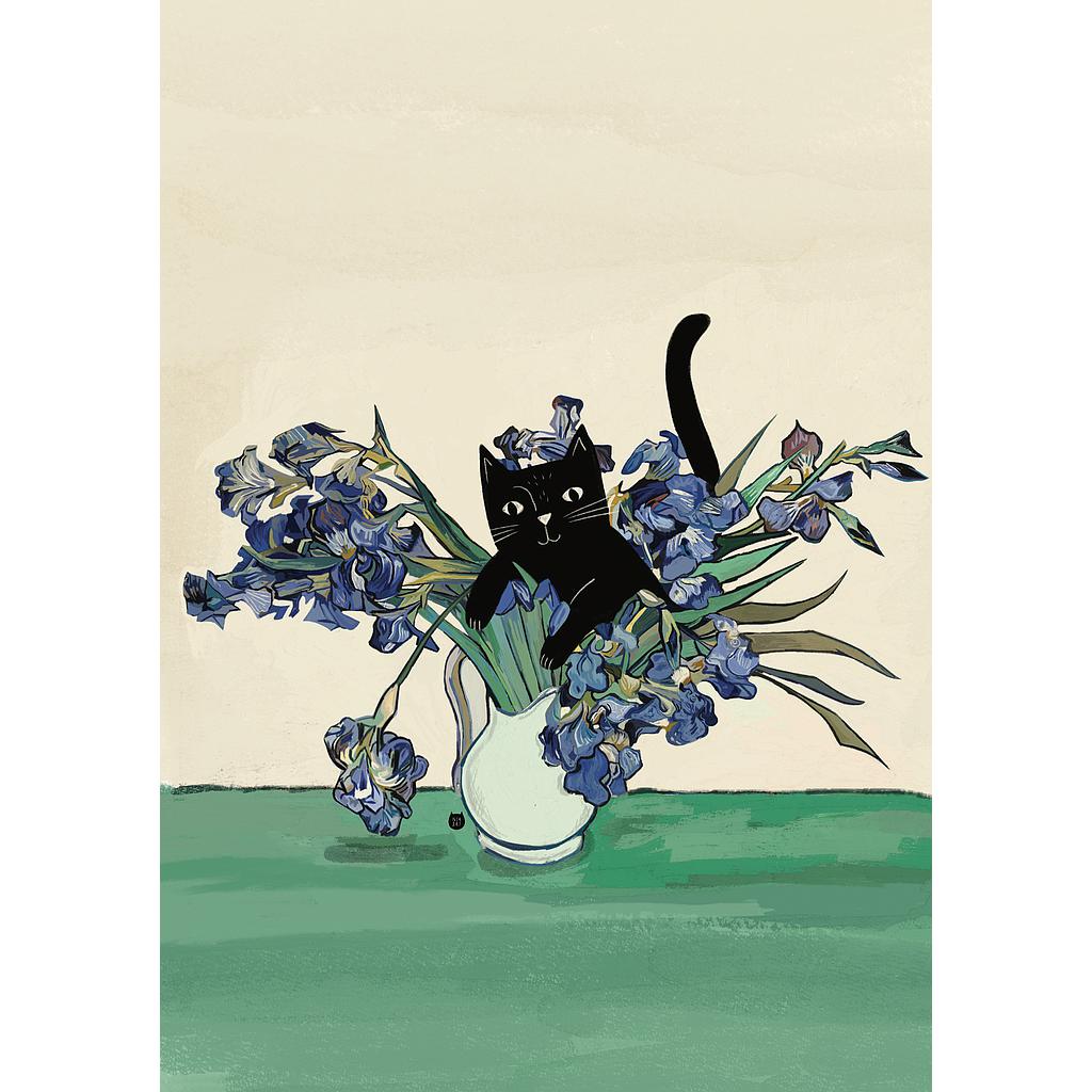 Card-Vincat Irises
