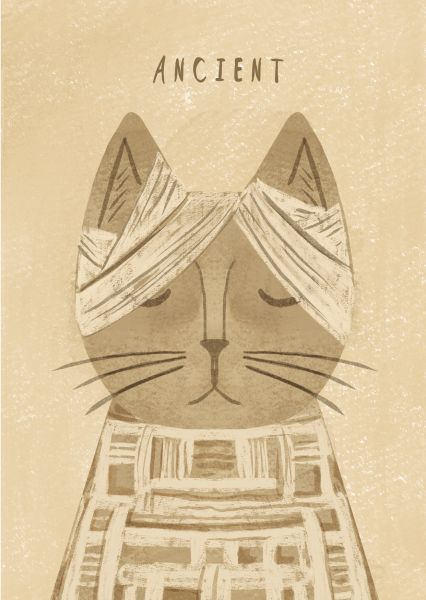 Card-Ancient Cat
