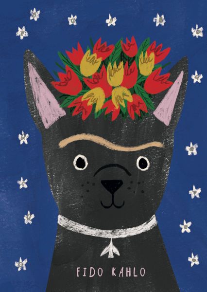 Card-Fido Kahlo