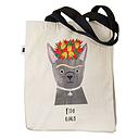 Large Tote-Fido Kahlo