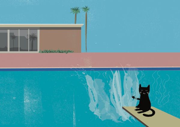 Card-Hockney Splash