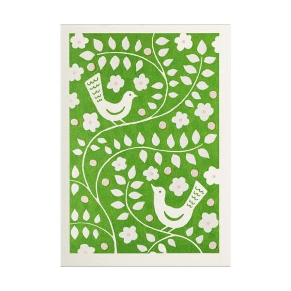 Mini Card-Bird Pattern